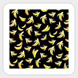 Banana Pattern 8 Sticker